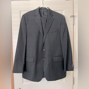 Ralph Lauren black pinstripe suit